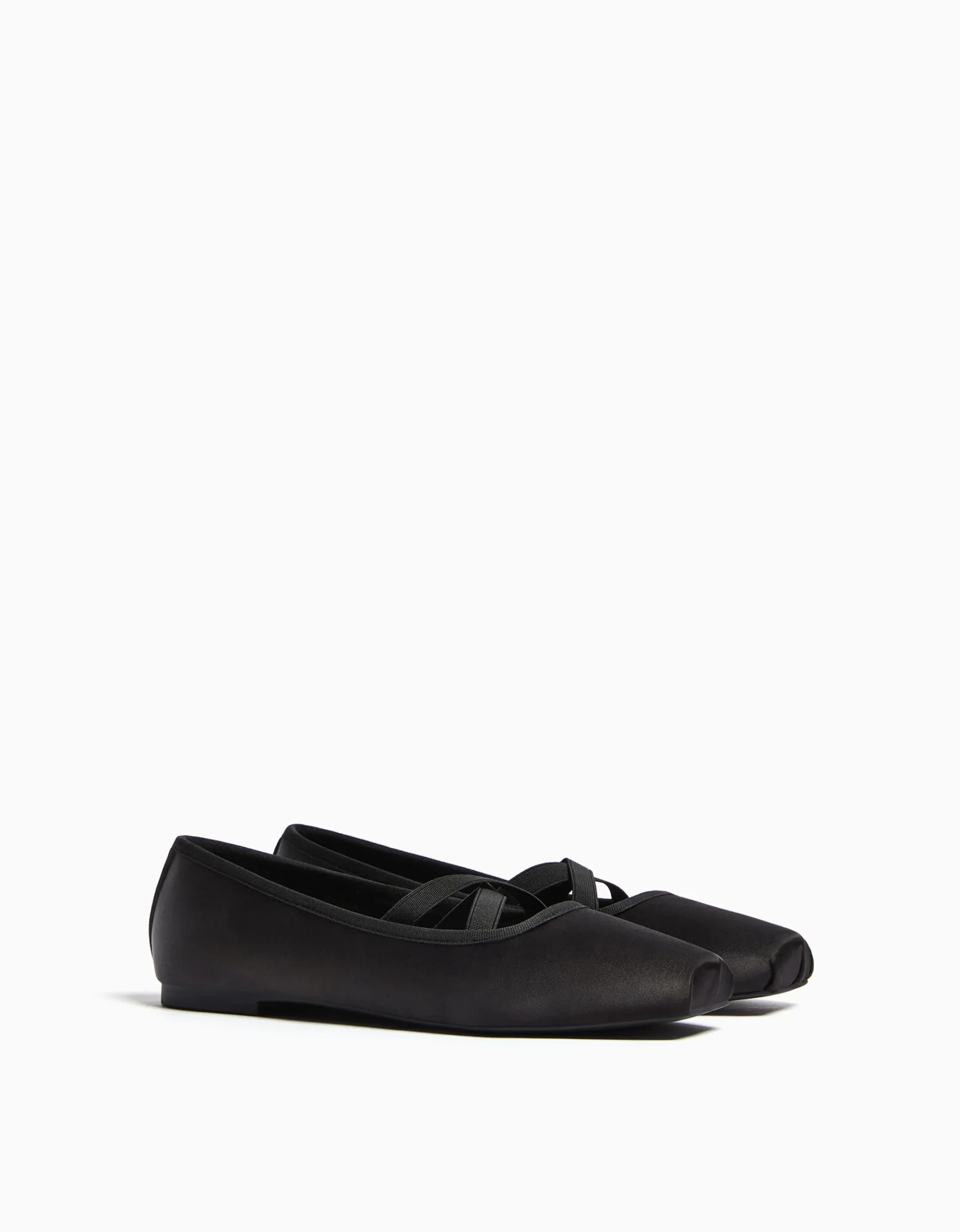 FEMME BERSHKA New*Ballerines satinées élastiques