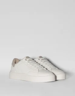 HOMME BERSHKA Basiques*Baskets bi-matière homme
