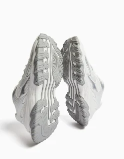 FEMME BERSHKA Survêtement*Baskets bimatière mesh