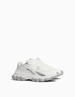 FEMME BERSHKA New*Baskets bimatière mesh