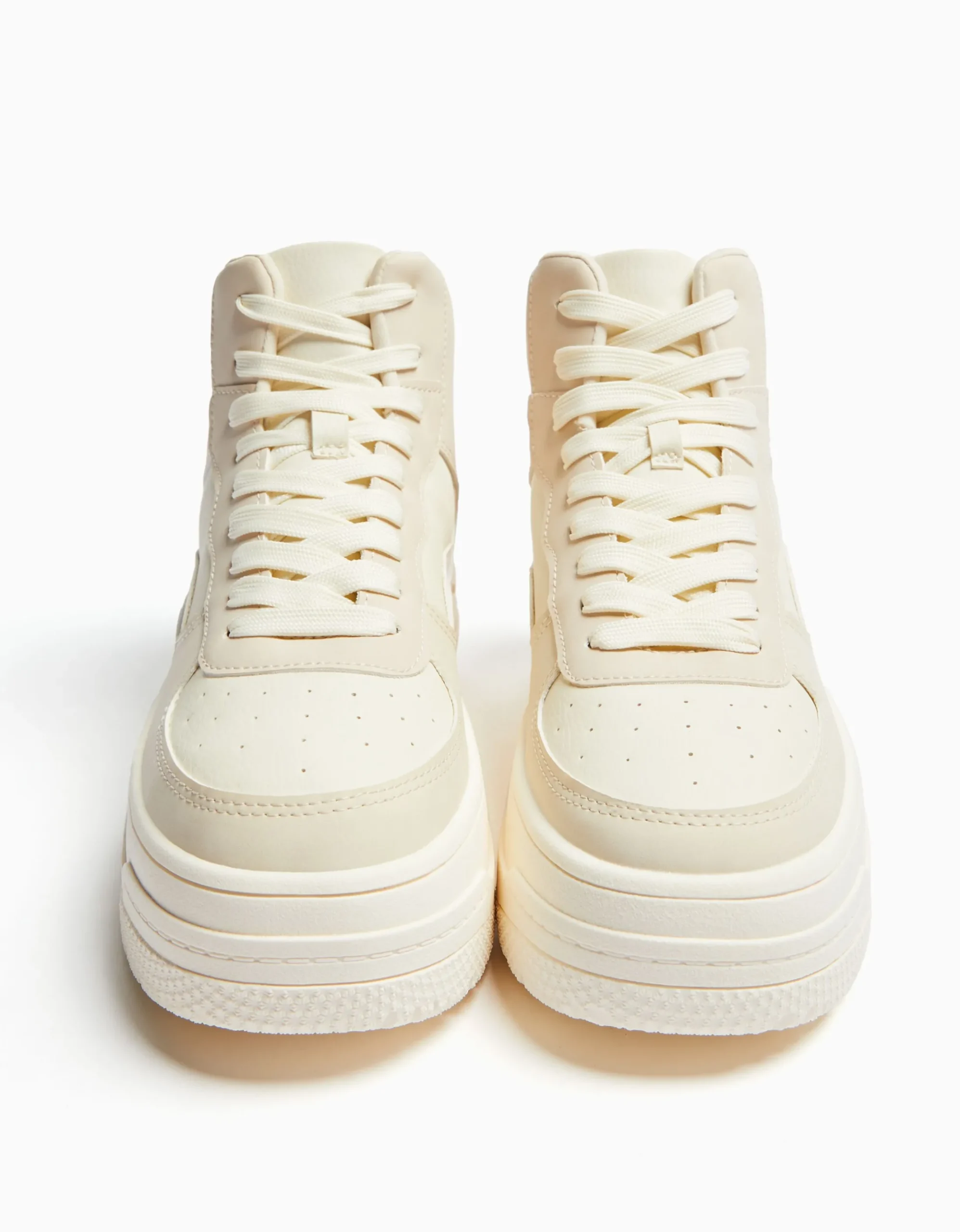 FEMME BERSHKA Survêtement*Baskets montantes bimatière
