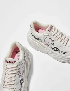 FEMME BERSHKA Cartoons*Baskets montantes Hello Kitty
