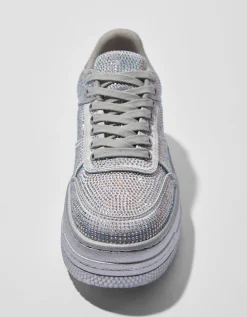 FEMME BERSHKA Baskets*Baskets plateforme avec brillants