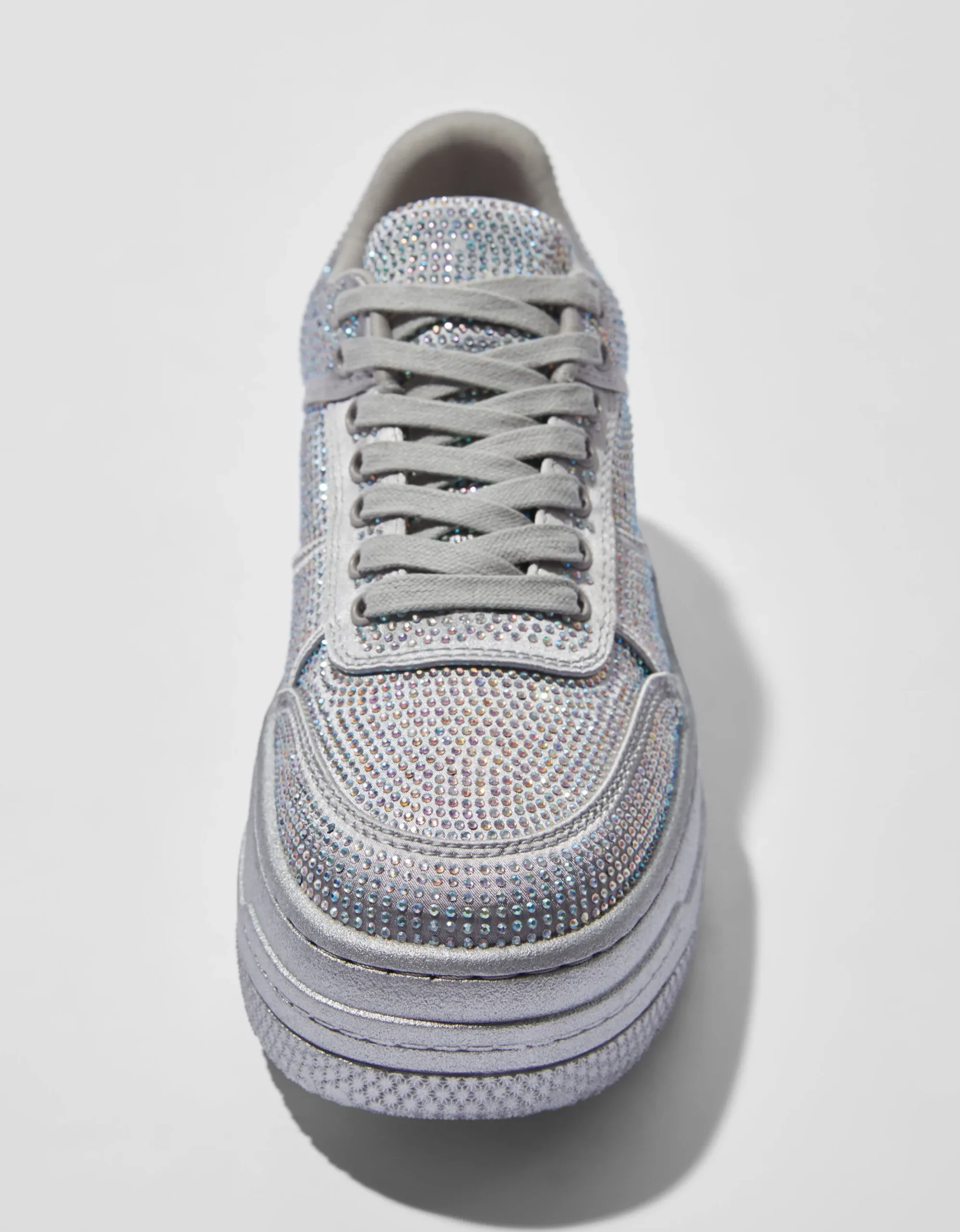 FEMME BERSHKA Baskets*Baskets plateforme avec brillants