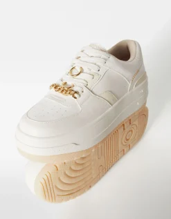 FEMME BERSHKA BSK Teen*Baskets plateforme bijoux
