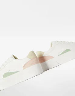 FEMME BERSHKA Baskets*Baskets plateforme bimatière