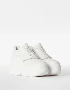 FEMME BERSHKA Baskets*Baskets plateforme XL bride
