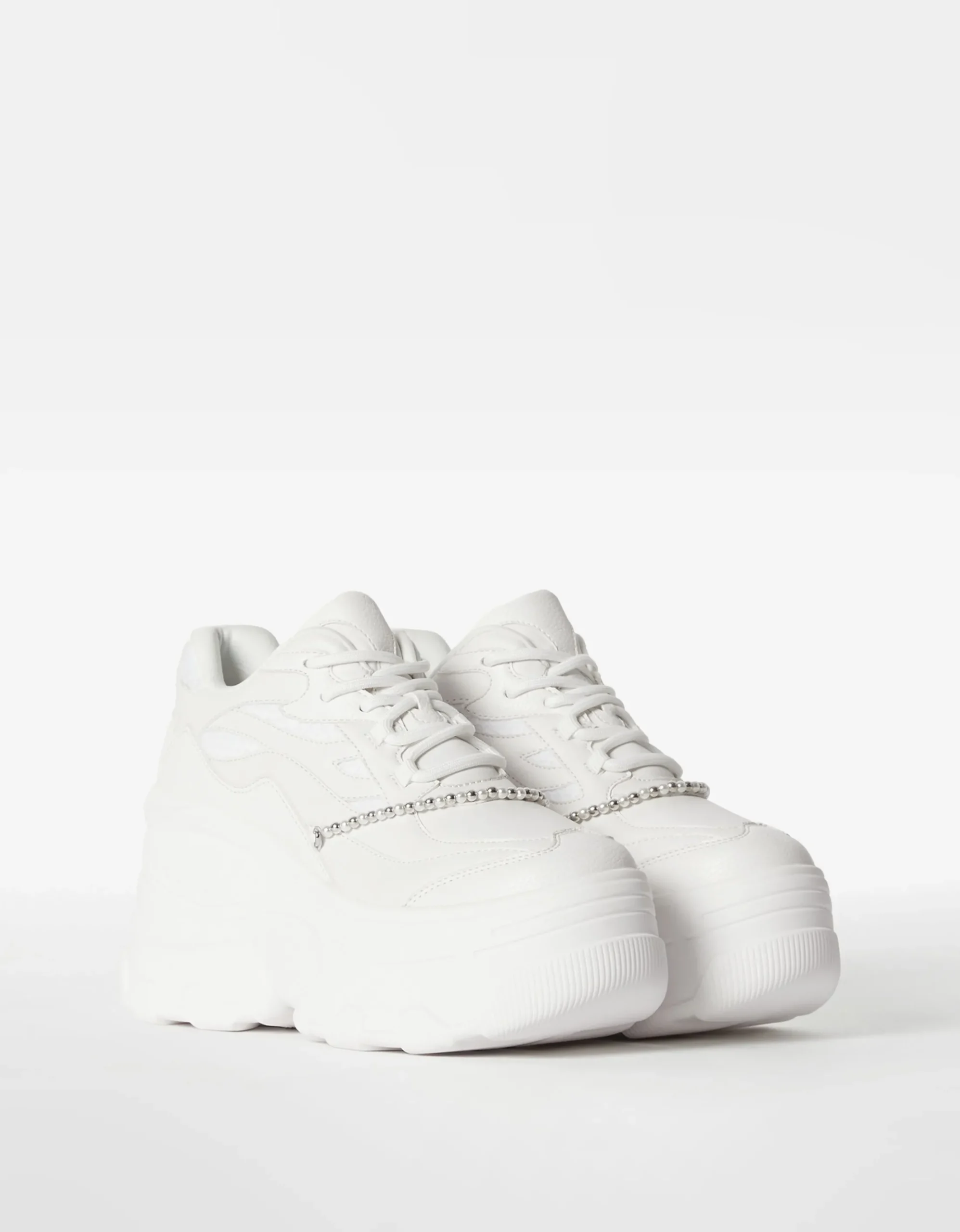 FEMME BERSHKA Baskets*Baskets plateforme XL bride