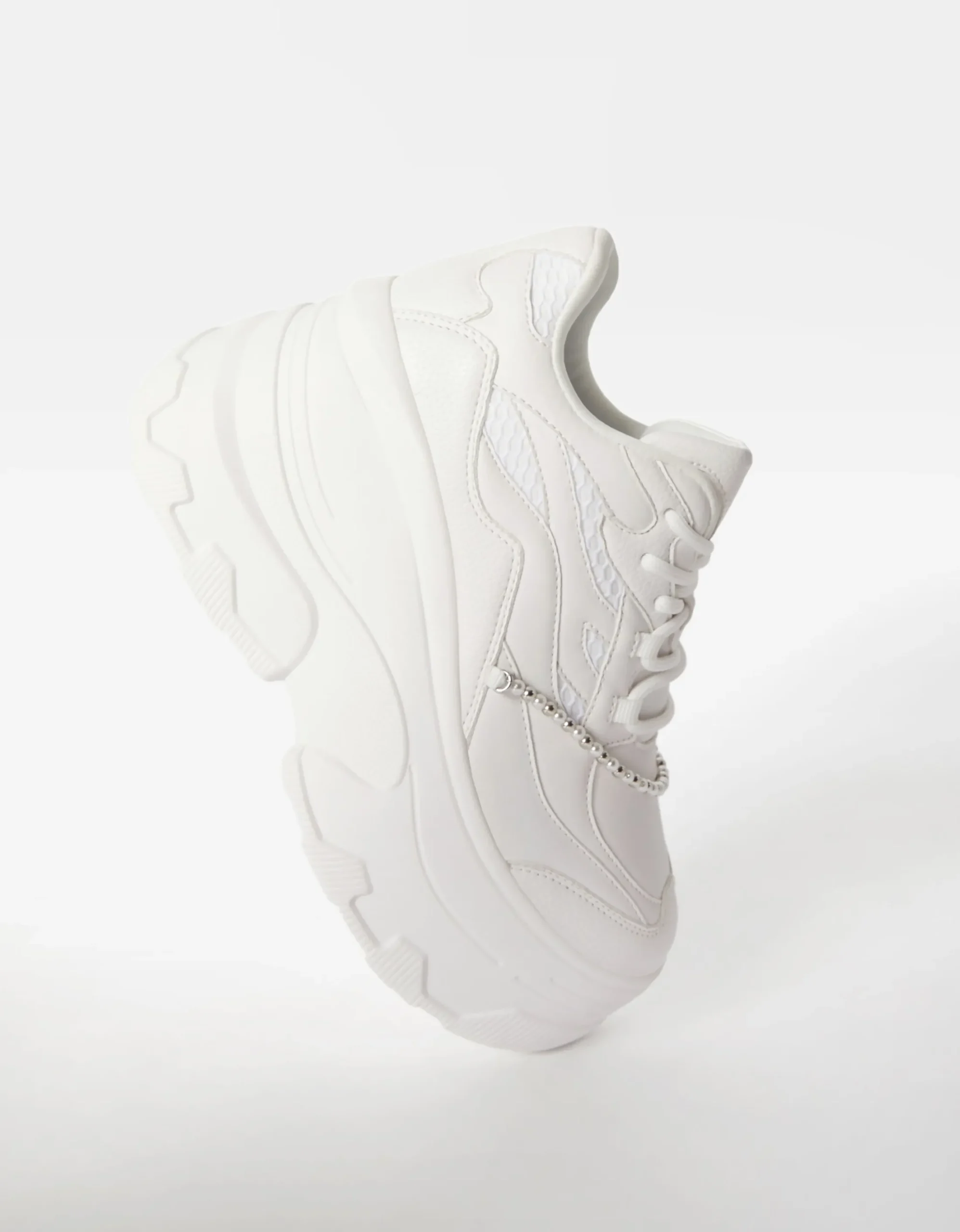 FEMME BERSHKA Baskets*Baskets plateforme XL bride