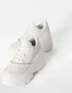 FEMME BERSHKA Baskets*Baskets plateforme XL bride