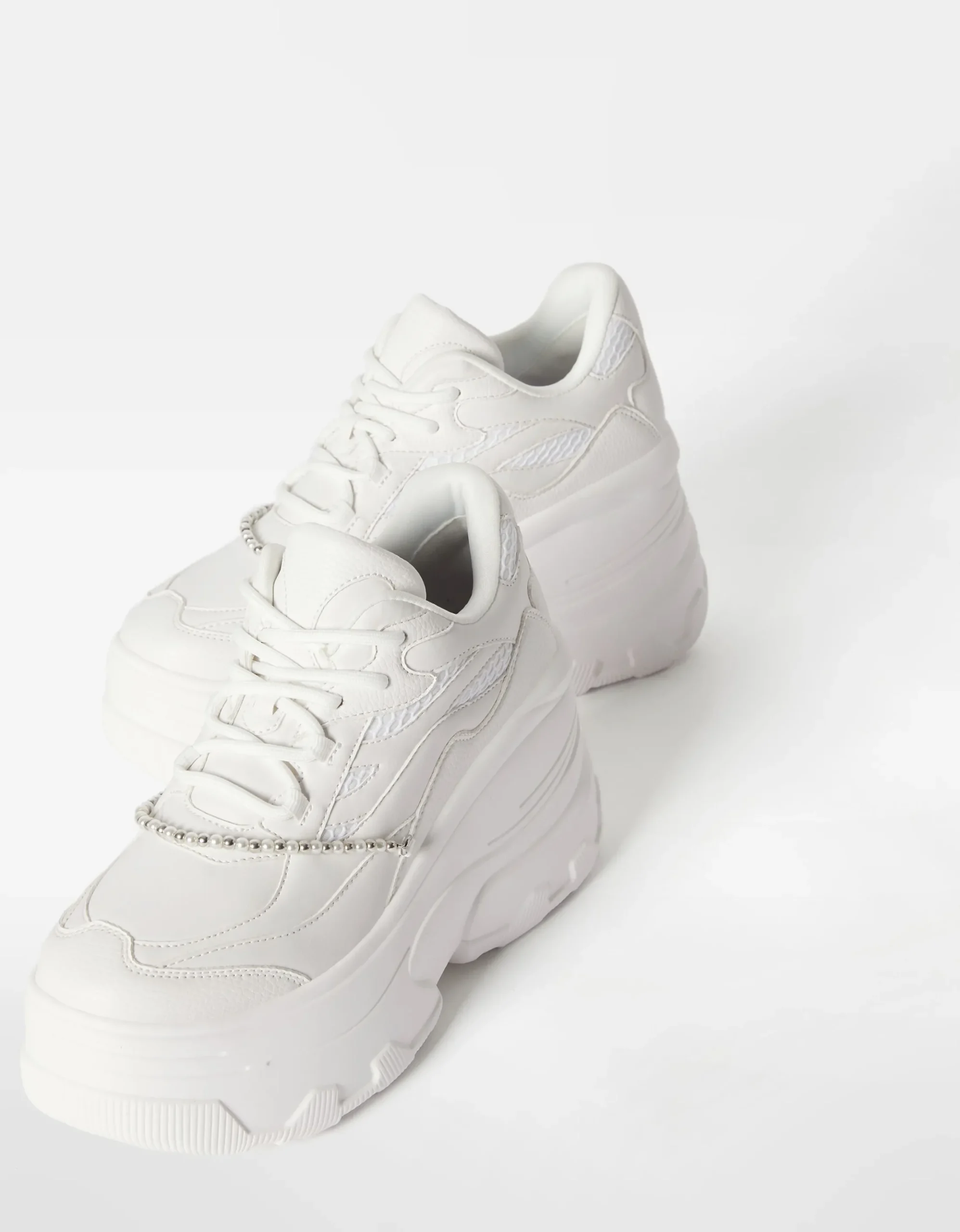 FEMME BERSHKA Baskets*Baskets plateforme XL bride