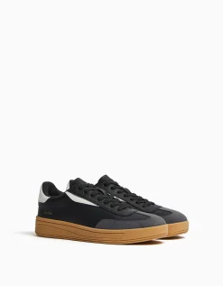 FEMME BERSHKA Chaussures*Baskets style rétro