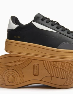 FEMME BERSHKA Chaussures*Baskets style rétro