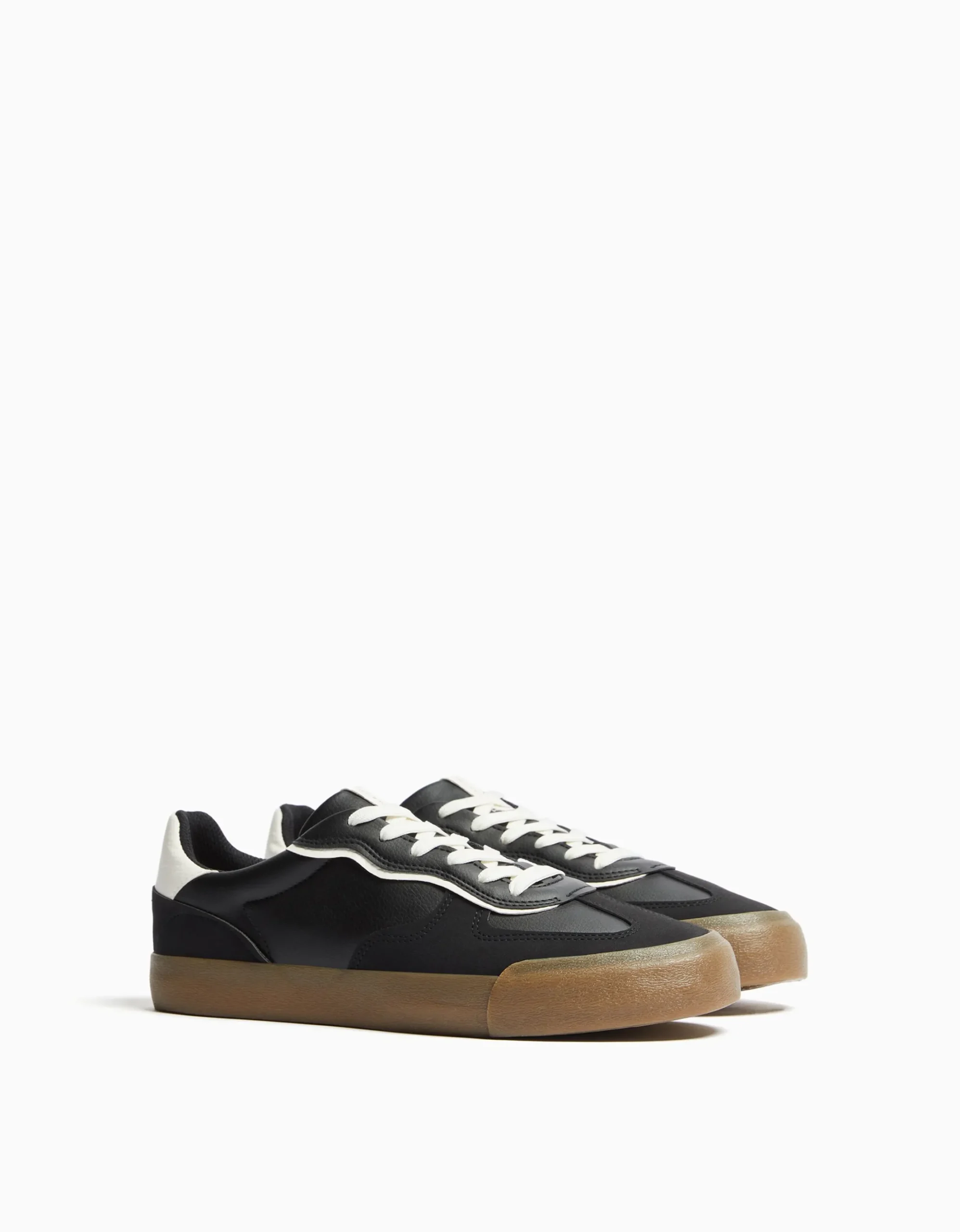 HOMME BERSHKA Chaussures*Baskets style rétro