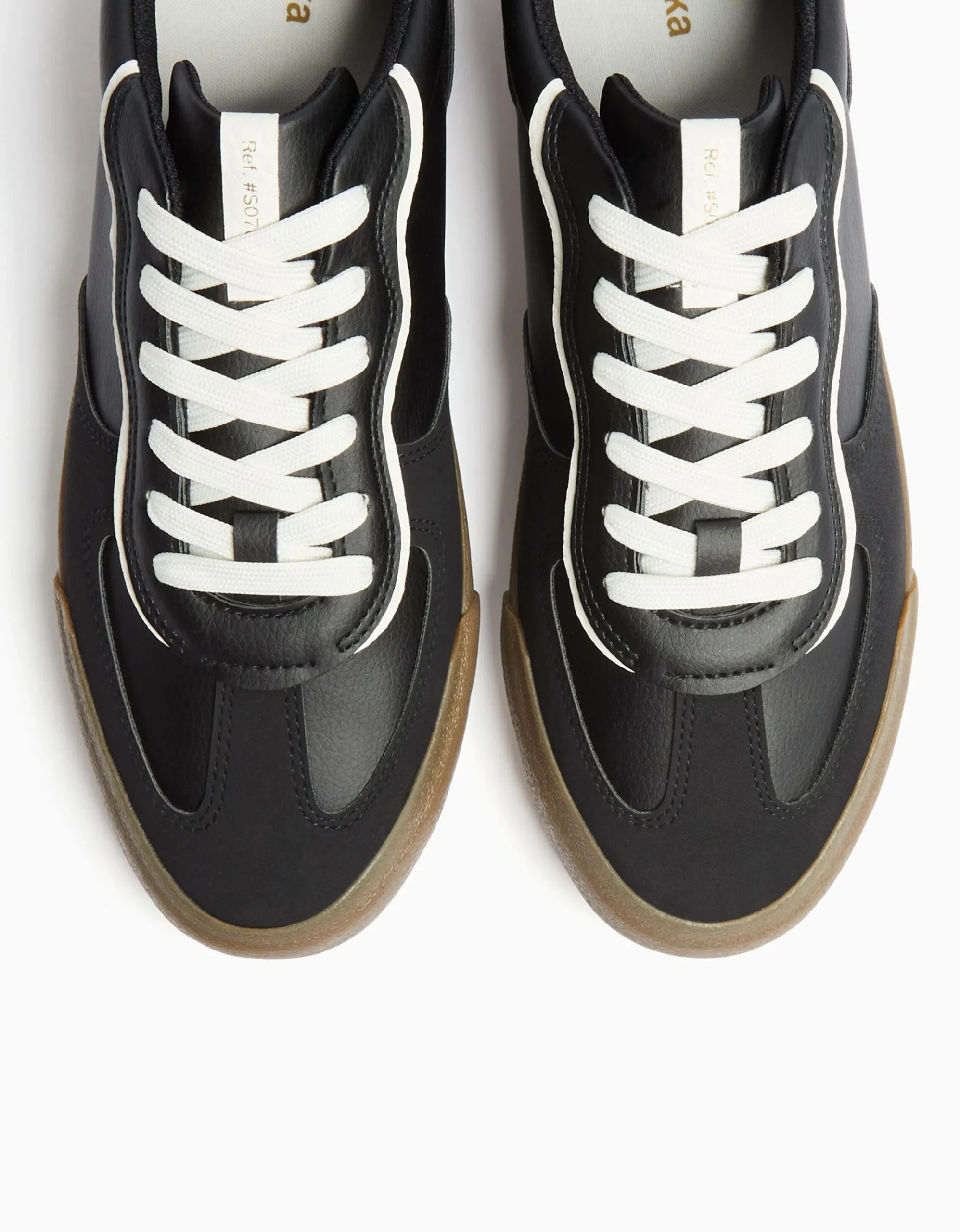 HOMME BERSHKA Chaussures*Baskets style rétro