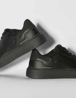 HOMME BERSHKA Basiques*Baskets unies homme