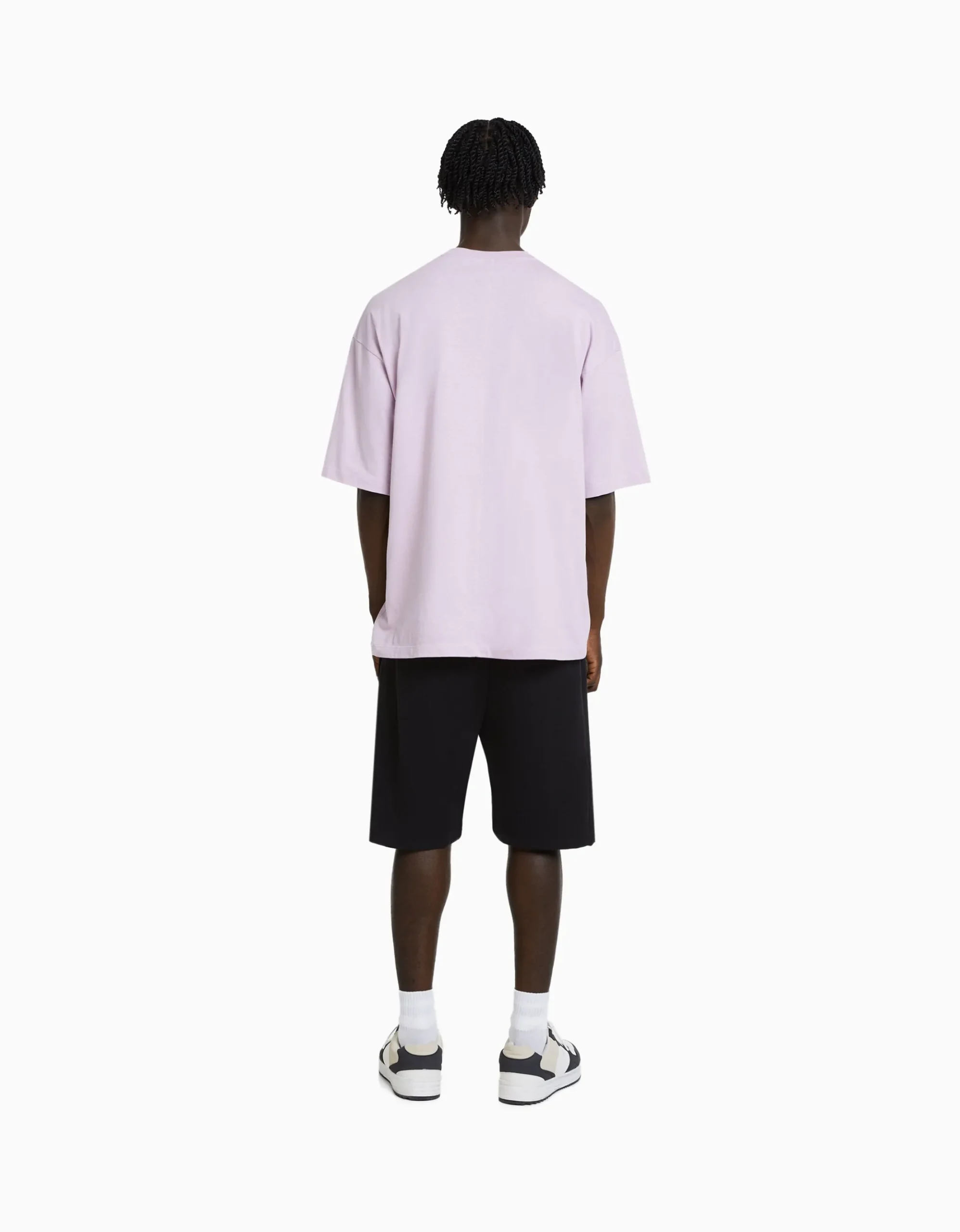 HOMME BERSHKA Bermudas*Bermuda basique molleton