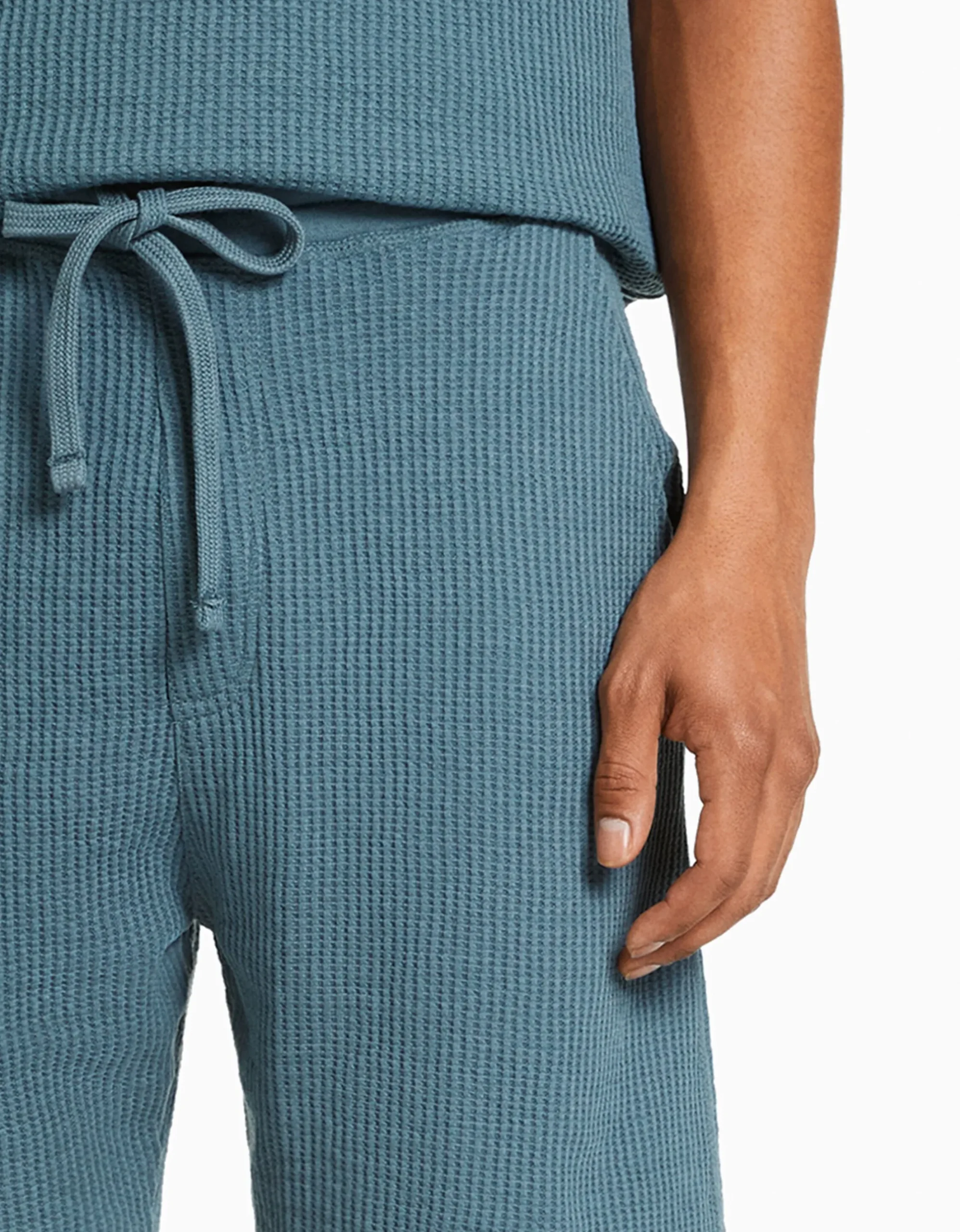 HOMME BERSHKA Bermudas*Bermuda molleton gaufré
