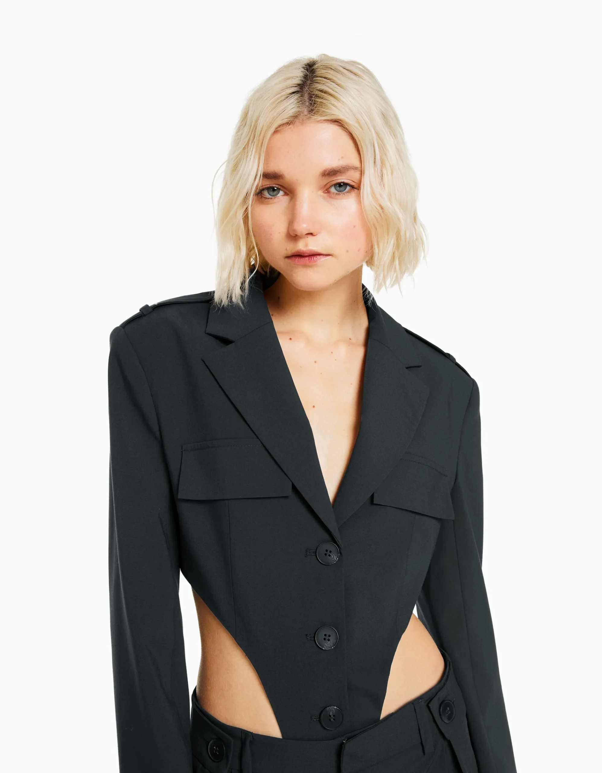 FEMME BERSHKA Vêtements*Blazer tailoring body