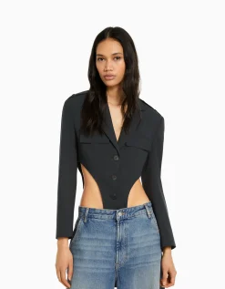 FEMME BERSHKA Vestes*Blazer tailoring body