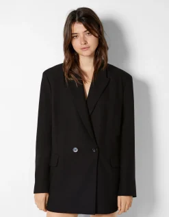FEMME BERSHKA Robes*Blazer tailoring boutons