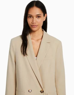 FEMME BERSHKA Vestes*Blazer tailoring croisé regular fit coupe féminine