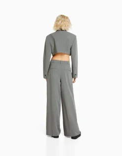 FEMME BERSHKA Vestes*Blazer tailoring cropped