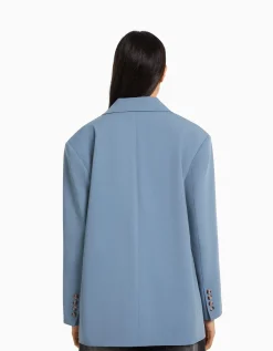 FEMME BERSHKA Tailleurs*Blazer tailoring oversize coupe masculine