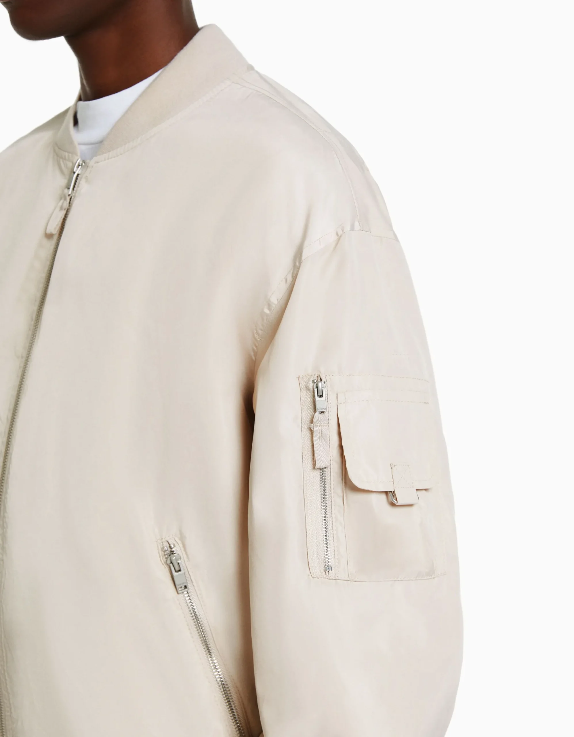HOMME BERSHKA Blousons et manteaux*Blouson bomber léger
