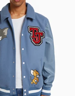 HOMME BERSHKA Blousons et manteaux*Blouson empiècements Tom & Jerry