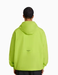 HOMME BERSHKA Blousons et manteaux*Blouson fin capuche effet nylon