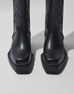 HOMME BERSHKA Bottines*Bottes cowboy homme