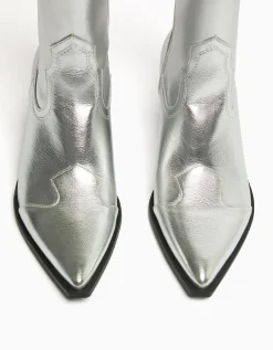 FEMME BERSHKA Cowboy*Bottines cowboy à talon