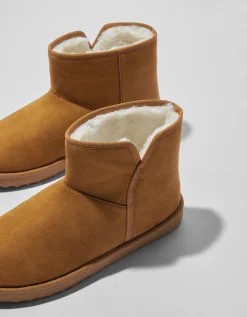 FEMME BERSHKA Bottes et bottines*Bottines doublure fausse fourrure
