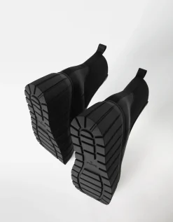 FEMME BERSHKA Shoes Arrival*Bottines plateforme XL élastiquées