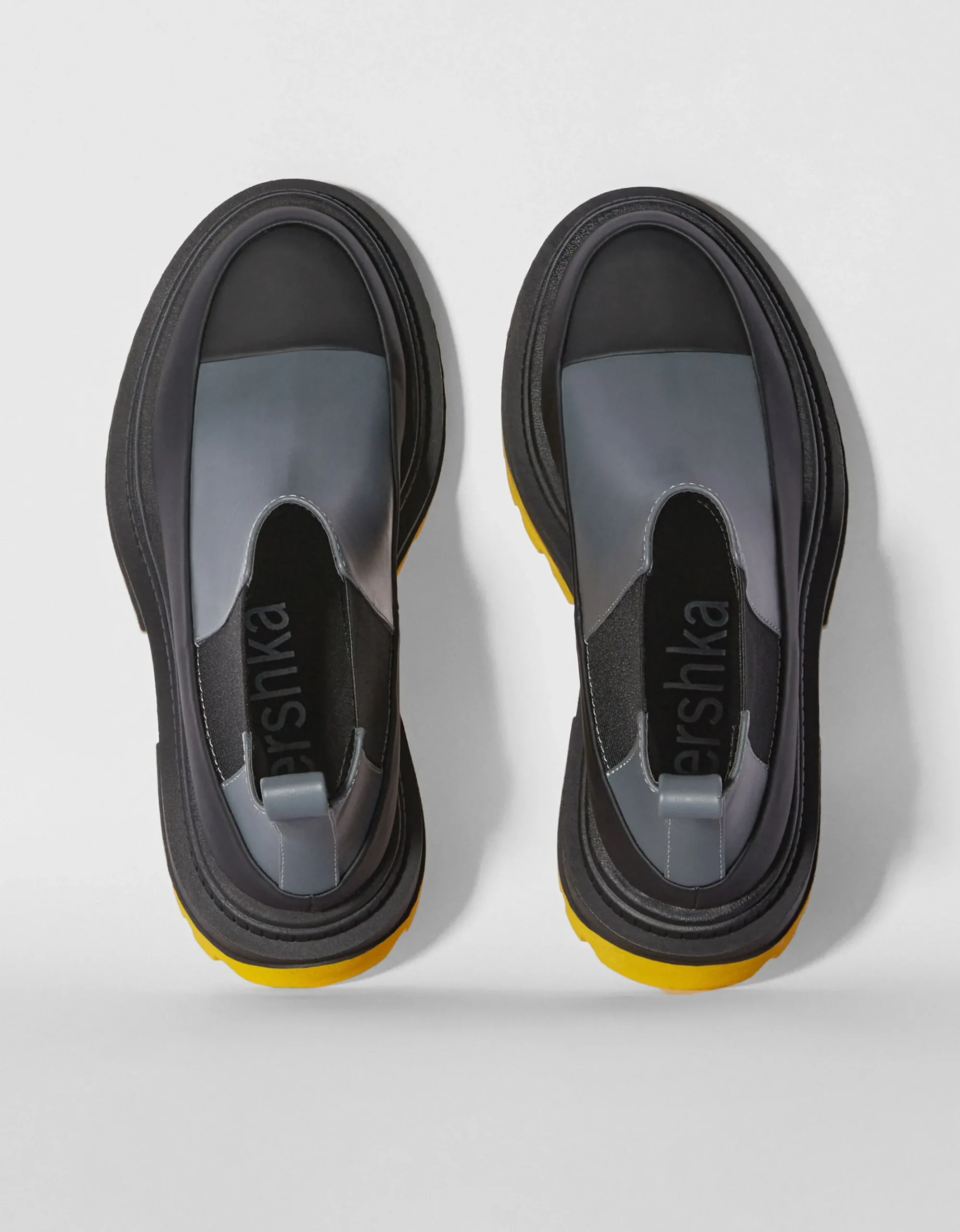 FEMME BERSHKA Shoes Arrival*Bottines plates semelle colorée