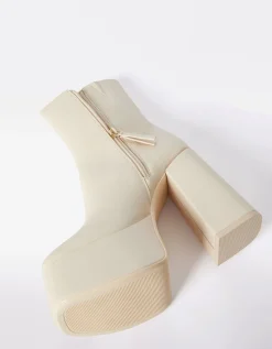 FEMME BERSHKA Chaussures*Bottines talon plateforme XL