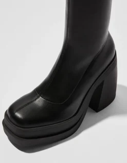 FEMME BERSHKA Shoes Arrival*Bottines talon plateforme moulantes