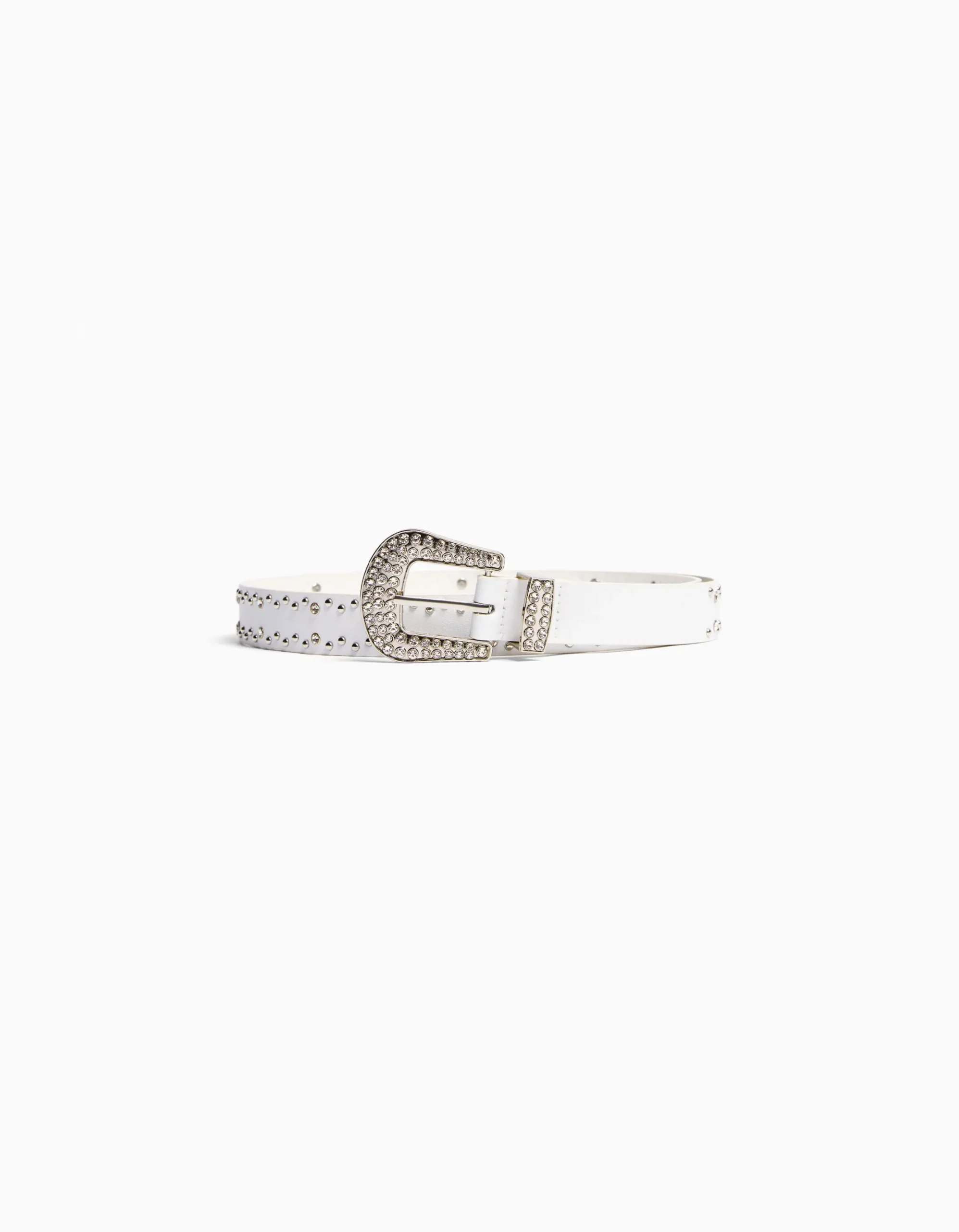 FEMME BERSHKA Ceintures*Ceinture rivets strass