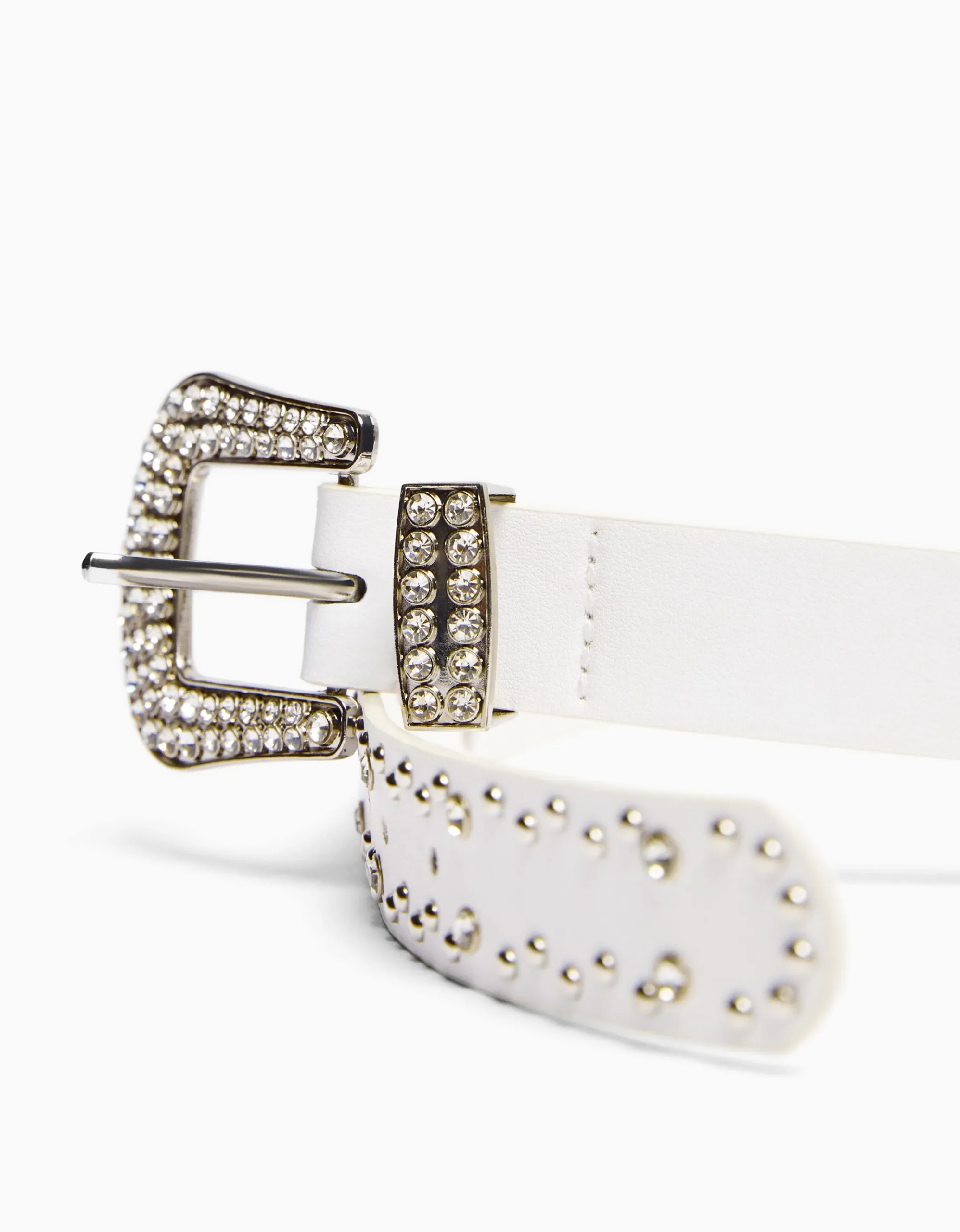 FEMME BERSHKA Ceintures*Ceinture rivets strass