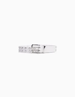 FEMME BERSHKA Similicuir*Ceinture similicuir œillets