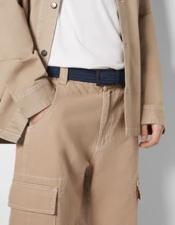 HOMME BERSHKA Tout voir*Ceinture tressée similicuir