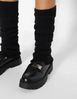 FEMME BERSHKA Chaussettes*Chauffe-pieds maille