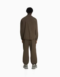 HOMME BERSHKA Chemises*Chemise manches longues technique parachute