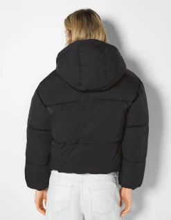 FEMME BERSHKA Vestes*Doudoune capuche oversize