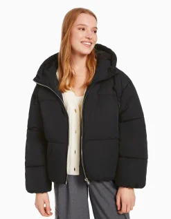 FEMME BERSHKA Vestes*Doudoune capuche oversize