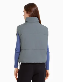 FEMME BERSHKA Vestes*Doudoune sans manches effet nylon doublure
