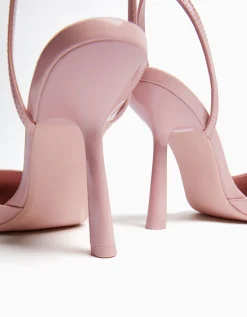 FEMME BERSHKA New*Escarpins ouverts à l’arrière boucle de cheville