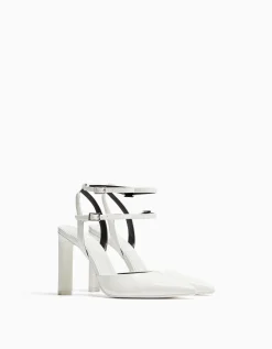 FEMME BERSHKA New*Escarpins ouverts à l’arrière boucle de cheville