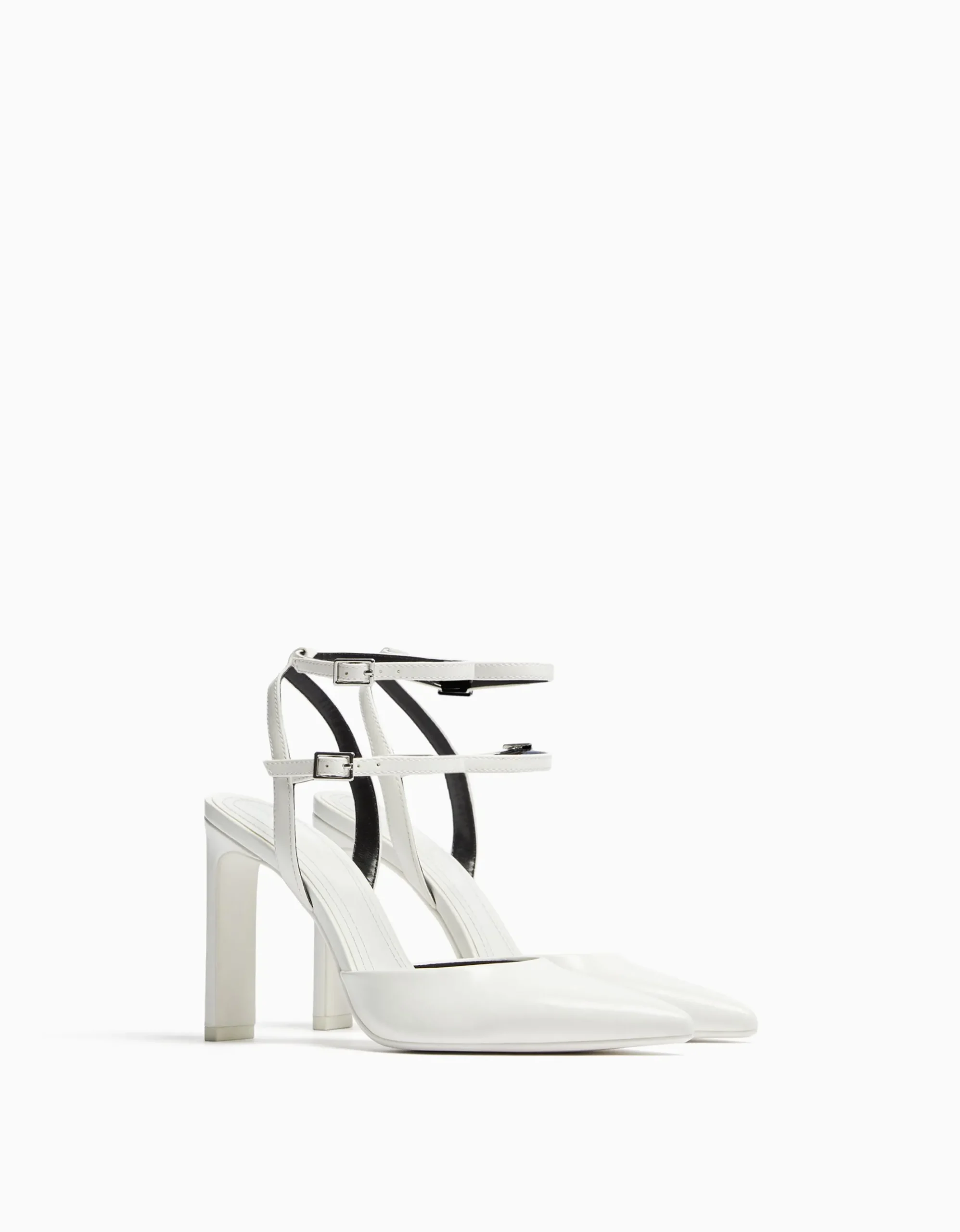 FEMME BERSHKA New*Escarpins ouverts à l’arrière boucle de cheville